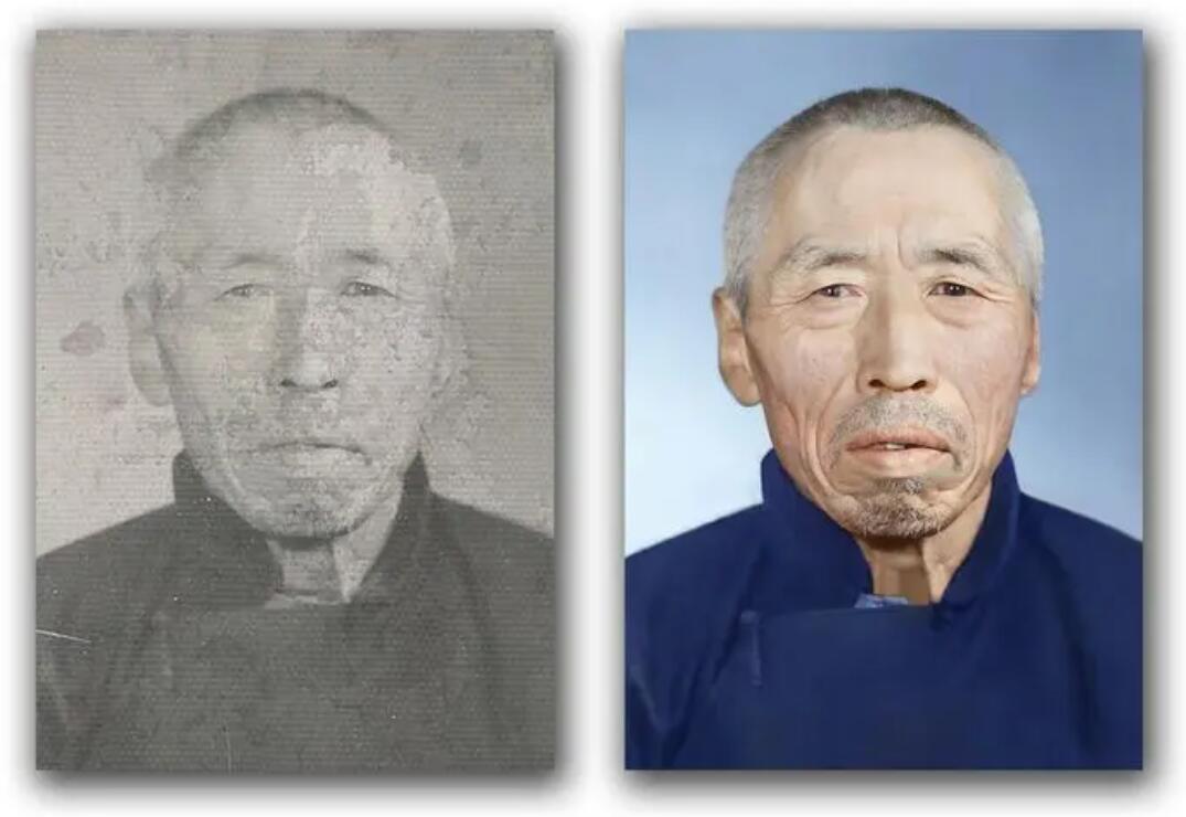 敦煌破损照片修复-56